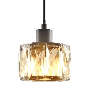 Fönsterlampa Kristall K9 Svart Oriva Michelle 11cm