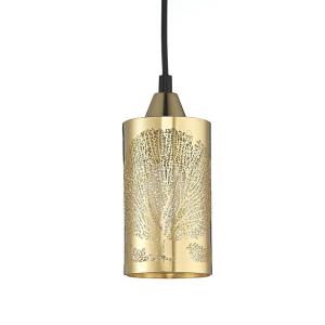 Fönsterlampa Mässing Oriva Tree 8cm