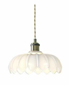 Fönsterlampa Sofia Glas Vit/Antik 17cm Aneta Lighting