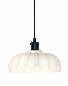 Fönsterlampa Sofia Glas Vit/Svart 17cm Aneta Lighting