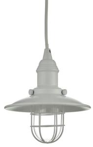 Fönsterlampa Vit Nickel Oriva Skeppar 15cm