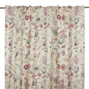 Gardin Blommig Alma Gul 135x250cm 2-Pack Fondaco