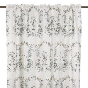 Gardin Blommig Fondaco Smultron Offwhite 140x250cm 2-Pack