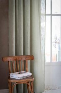 Gardin Brooklyn Ljusgrön 140x250cm 2-Pack Fondaco