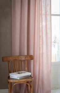 Gardin Brooklyn Ljusrosa 140x250cm 2-Pack Fondaco