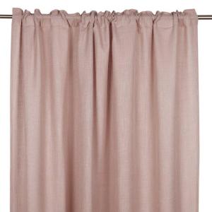 Gardin Brooklyn Ljusrosa 140x250cm 2-Pack Fondaco