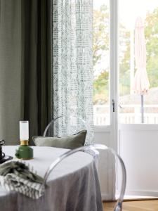 Gardin Filippa Mossgrön2-Pack 140x280cm Svanefors