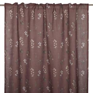 Gardin Fondaco Folia Vinröd 140x250cm 2-Pack