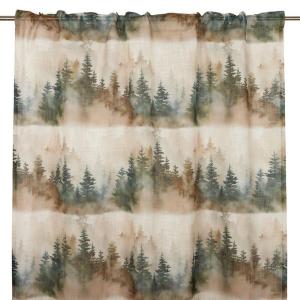 Gardin Fondaco Forest Linnebeige 135x250cm 2-Pack