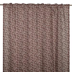 Gardin Fondaco Hugo Vinröd 135x250cm 2-Pack