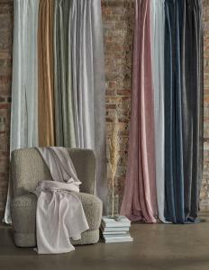 Gardin Nina Royal Bruce Mörkgrön 140x250cm 2-Pack