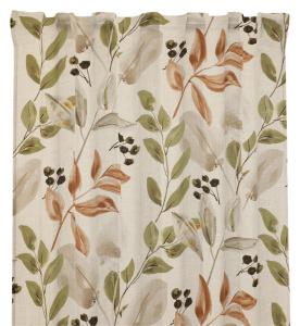 Gardin Odessa Sand/Terracotta 2-Pack 140x250cm Redlunds