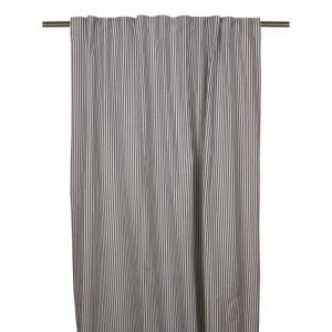 Gardin Oskar Randig Grå 140x250cm 2-Pack Fondaco