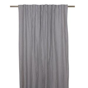 Gardin Oskar Randig Marinblå 140x250cm 2-Pack Fondaco