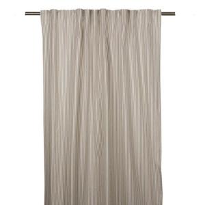 Gardin Oskar Randig Sand 140x250cm 2-Pack Fondaco