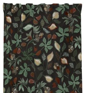 Gardin Palma Svart 2-Pack 140x250cm Redlunds