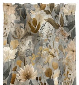 Gardin Redlunds Bilbao Grå 140x250cm 2-Pack