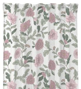 Gardin Blommig Redlunds Faye Offwhite Multiband 2-Pack 140x250cm