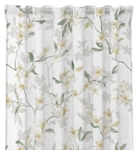 Gardin Blommig Redlunds Gertrud Gul Multiband 2-Pack 140x250cm