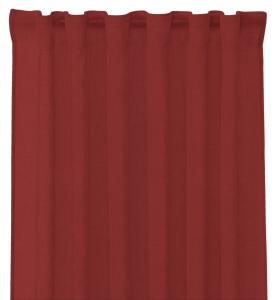 Gardin Redlunds Moa Röd 135x250cm 2-Pack