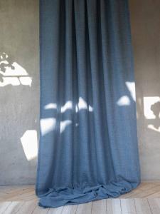 Gardin Rio Marinblå 140x280cm 2-Pack Fondaco