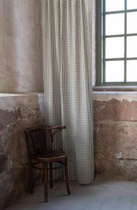 Gardin Rutig Grön 2-Pack Fondaco Freja 120x250cm