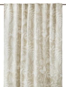 Gardin Svanefors Fern Beige 135x290cm 2-Pack