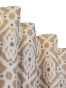 Gardin Svanefors Ikat Beige 135x280cm 2-Pack
