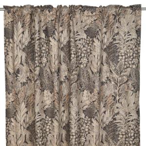 Gardin Svart Fondaco 2-Pack Farah 140x250cm