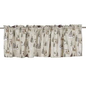 Gardinkappa Jul Brun Fondaco Harald 50x250cm