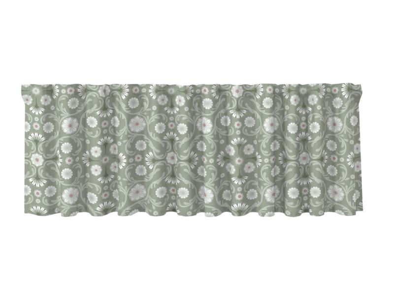 Gardinkappa Ljusgrön Redlunds Malva 50x250cm at lavanille