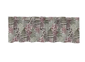 Gardinkappa Öljett Redlunds Nordic Vinröd 50x250cm