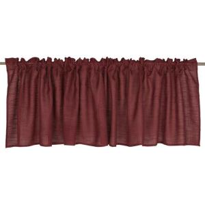 Gardinkappa Röd Fondaco Brooklyn 55x250cm