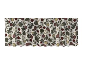 Gardinkappa Skördetid Vit 50x250cm Redlunds