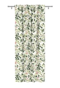 Gardinlängd Grön Arvidssons Textil 1-Pack Blomsterlund 140x240cm