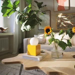 Bordslampa Gul Globen Lighting Bob 14cm