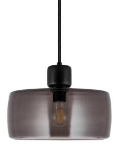 Taklampa Pendel Glas Rökfärgad Globen Lighting Dot 30cm