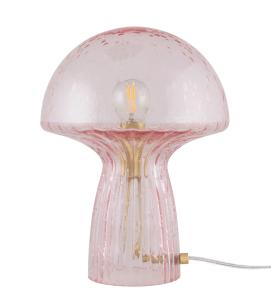 Bordslampa Glas Rosa Globen Lighting Fungo Special Edition 22cm
