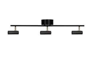 Takspotlight Svart 3L Hubble Globen Lighting 80cm