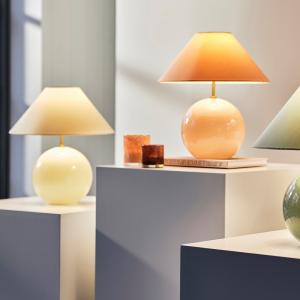 Bordslampa Creme Globen Lighting Iris 35cm