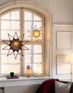 Globen Lighting Karin Julstjärna 70 cm Brun