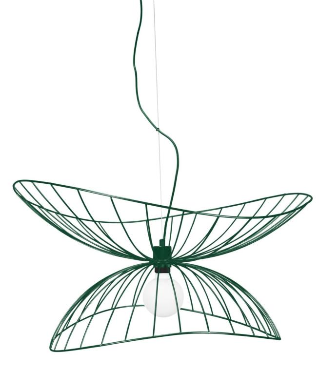 Taklampa Pendel Grön Globen Lighting Ray 70cm at lavanille