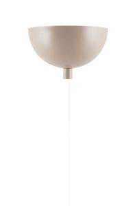 Taklampa Pendel Opalvitt Glas Beige Globen Lighting Ripley 25cm
