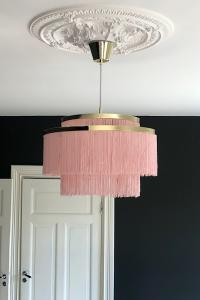 Taklampa Pendel Rosa Globen Lighting Frans 52cm