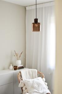 Taklampa Pendel Glas Brun Globen Lighting Dot 23cm