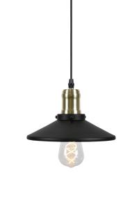 Fönsterlampa Pendel Svart Globen Lighting Mini Disc 22cm