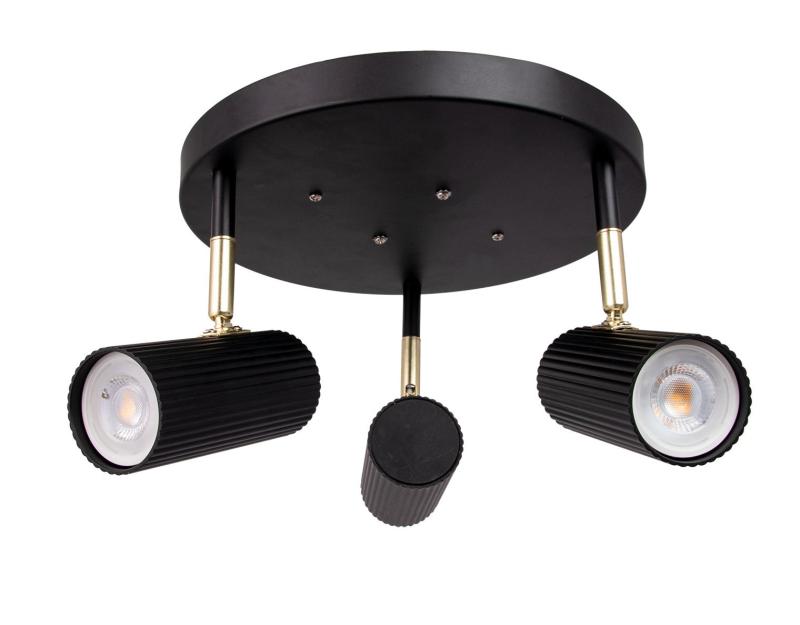 Globen Lighting Hubble 3 Plafond Svart at lavanille