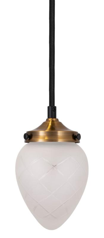 Fönsterlampa Pendel Glas Frostad Vit Globen Lighting Juni 11 at lavanille