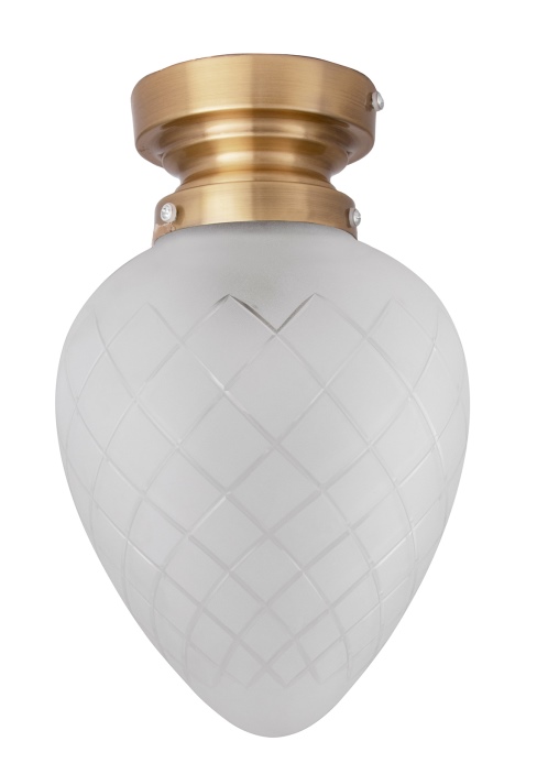 Globen Lighting Juni Plafond IP44 Slipad Vit at lavanille