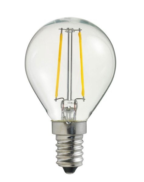 Globen Lighting Ljuskälla LED Klar Filament Klot E14